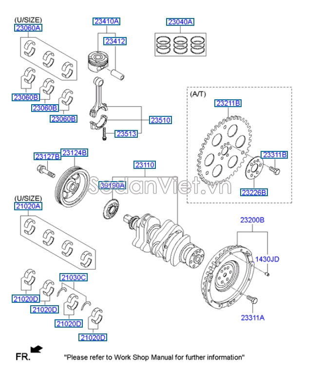 Đĩa từ KIA Morning 2012-2014