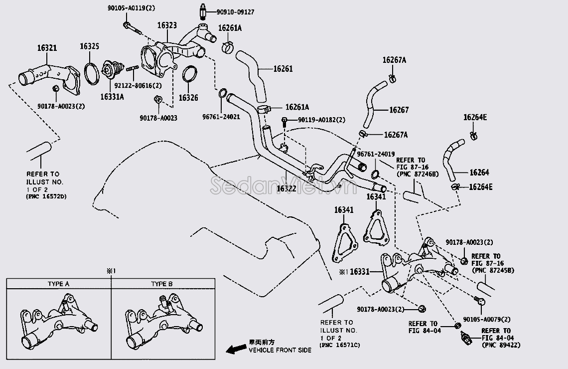 Van hằng nhiệt Lexus RX350H 2015