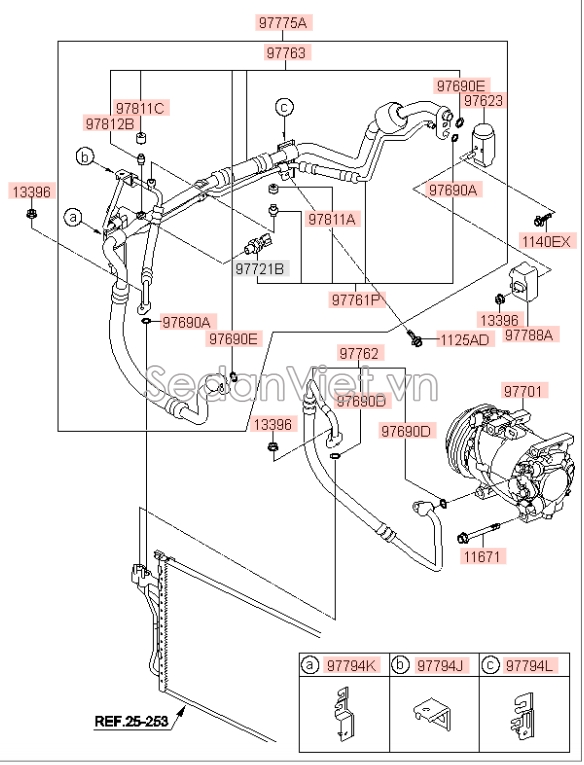 Van tiết lưu KIA Cerato Hatchback 2010-2012