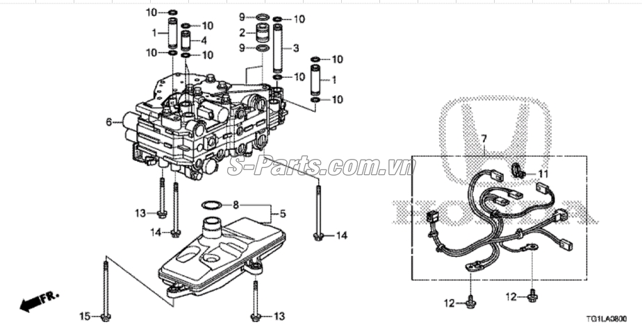 Lọc dầu hộp số tự động Honda City 2017