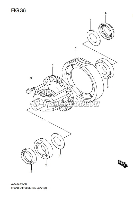 Bi vi sai Suzuki Swift 2013-2017