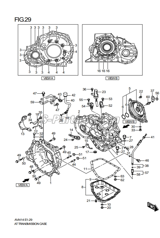 Cảm biến tốc độ đầu ra hốp số tự động Suzuki XL7 2020