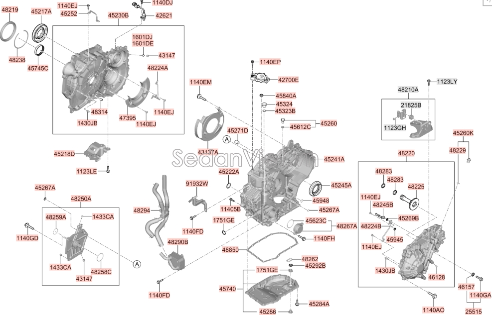 Phớt láp trong KIA K3 2013-2016