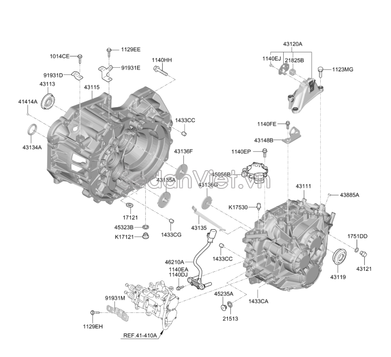 Phớt láp KIA Sportage 2010-2013