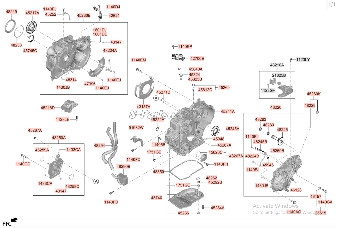 Phớt láp trong KIA K3 2013-2016