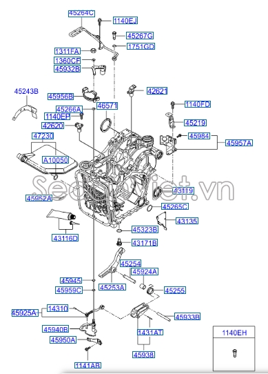 Lọc dầu hộp số Hyundai Santafe 2010-2012