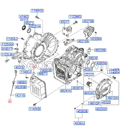 Phớt láp Hyundai Santafe Gold 2001-2005