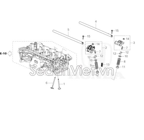 Phớt ghip Honda City 2017