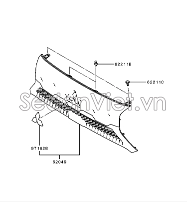 Sơ đồ lắp ráp phụ tùng Ca lăng