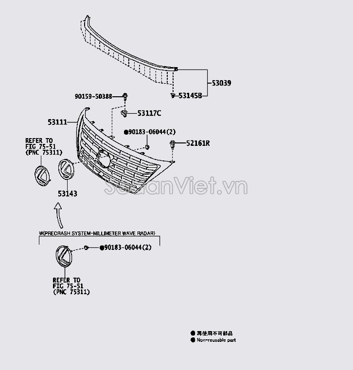 Sơ đồ lắp ráp phụ tùng Ca lăng