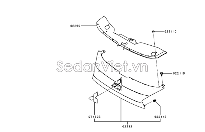Sơ đồ lắp ráp phụ tùng Ca lăng
