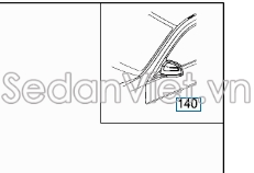 Sơ đồ lắp ráp phụ tùng Gương chiếu hậu